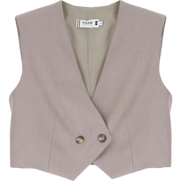 gilet Please grigio