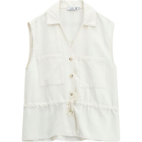 gilet Please bianco