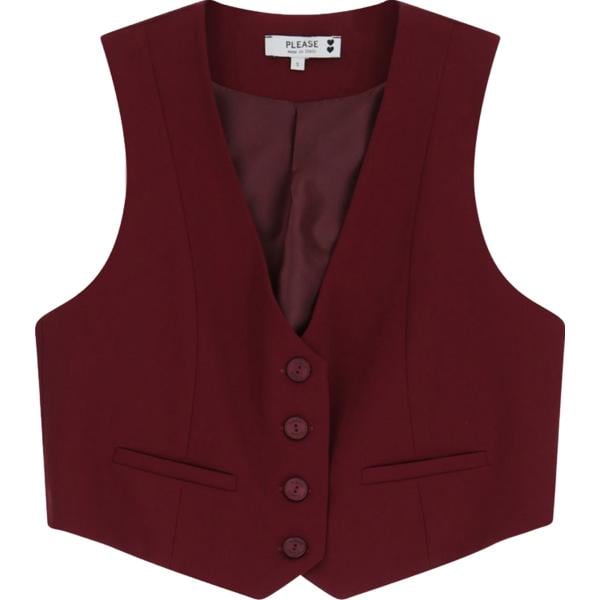 gilet Please marrone