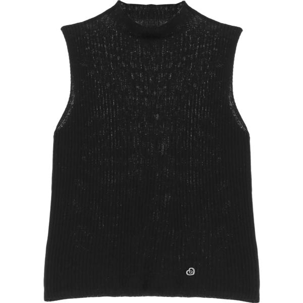 top Please nero tinta unita