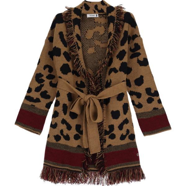 cardigans Please nero animalier