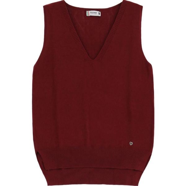 maglieria Please marrone