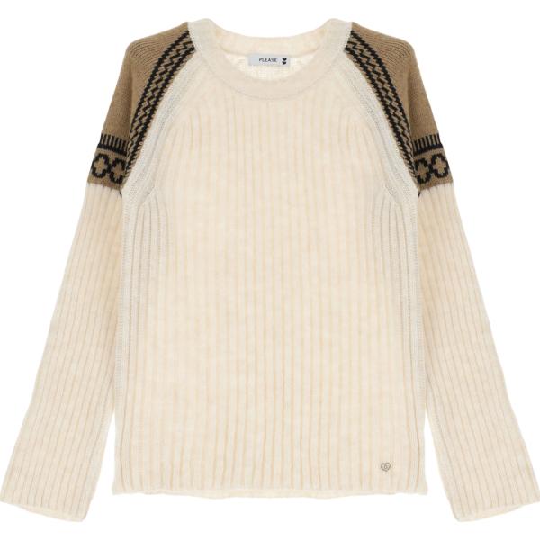 pullovers Please bianco