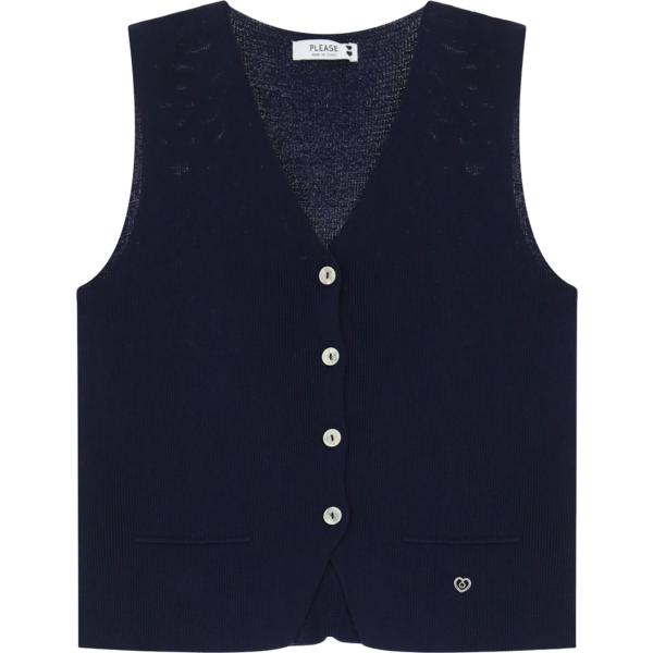 gilet Please blu