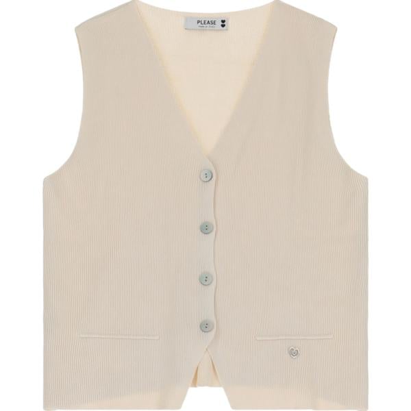 gilet Please marrone