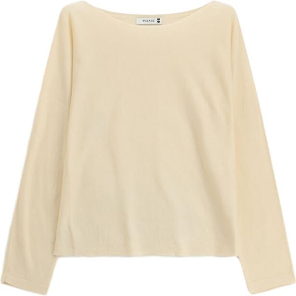 maglieria Please marrone