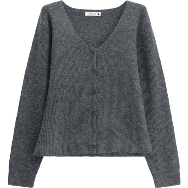 cardigans Please grigio