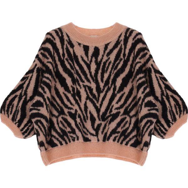maglieria Please multicolore animalier