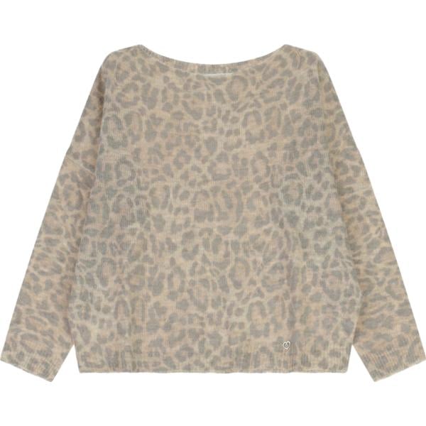 maglieria Please marrone animalier