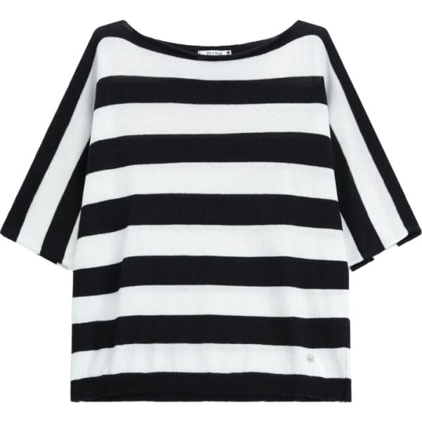 top Please multicolore a righe