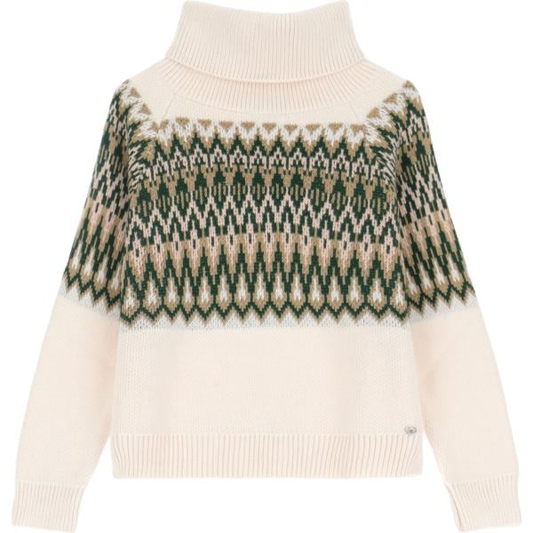 maglieria Please bianco con stampe