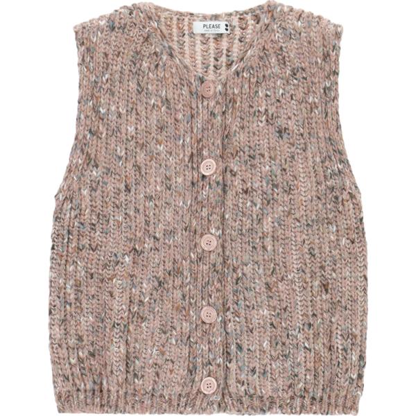 gilet Please marrone