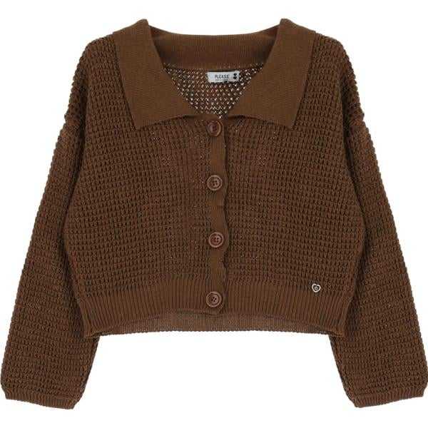 cardigans Please marrone