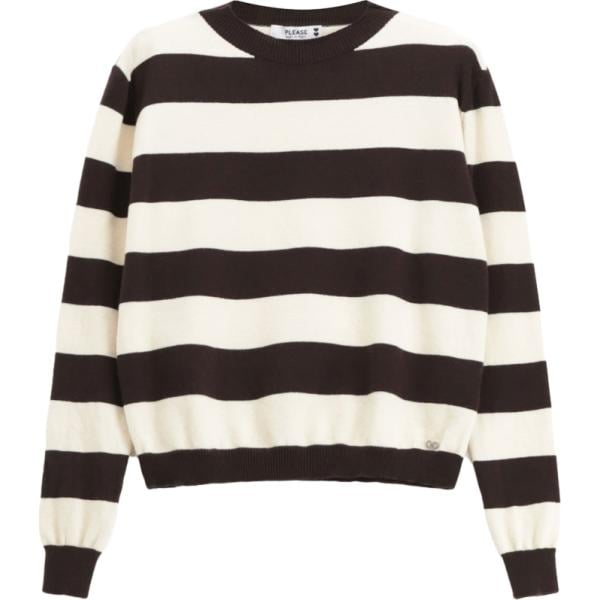 pullovers Please multicolore a righe