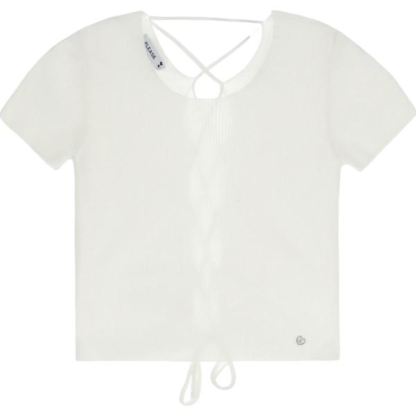 maglieria Please bianco