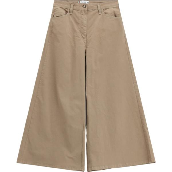 pantaloni a palazzo Please marrone