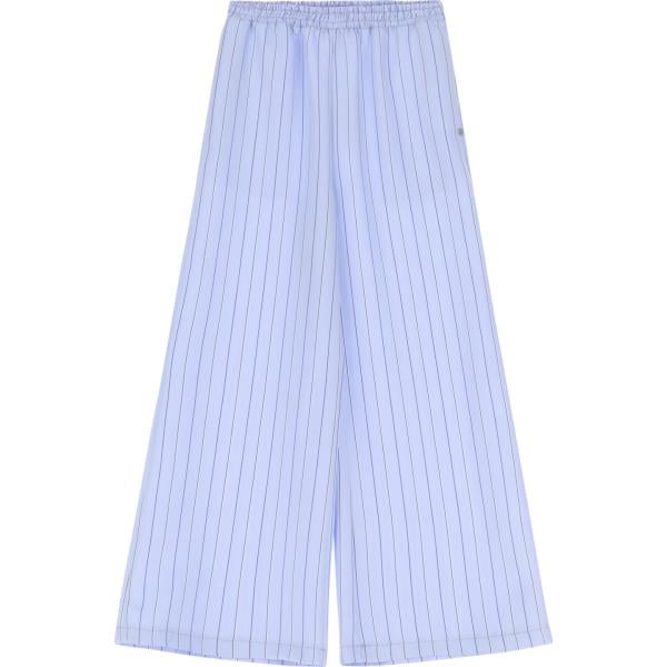 pantaloni a palazzo Please viola a righe