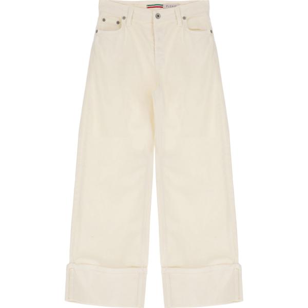 pantaloni a palazzo Please rosa tinta unita