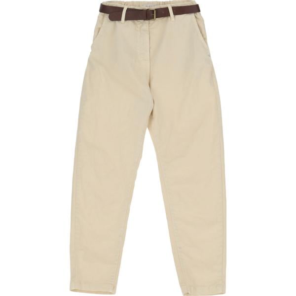 pantaloni Please marrone tinta unita