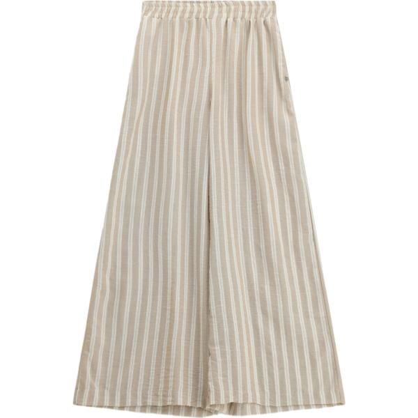 pantaloni a palazzo Please grigio a righe