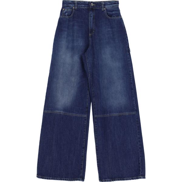 jeans a zampa Please blu