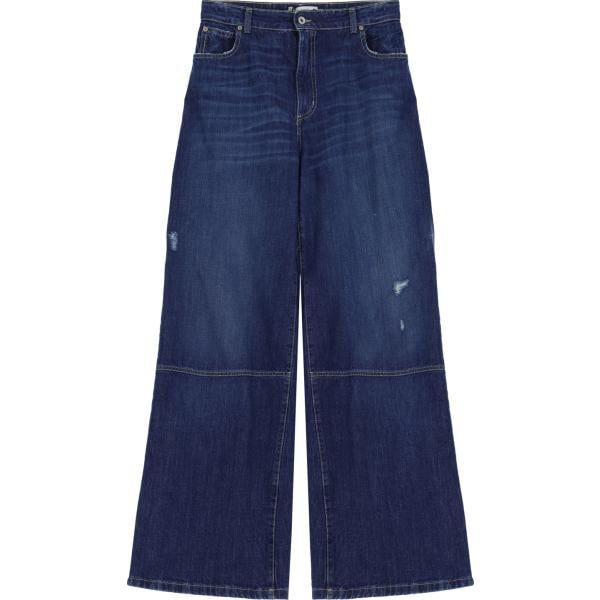 jeans a zampa Please blu