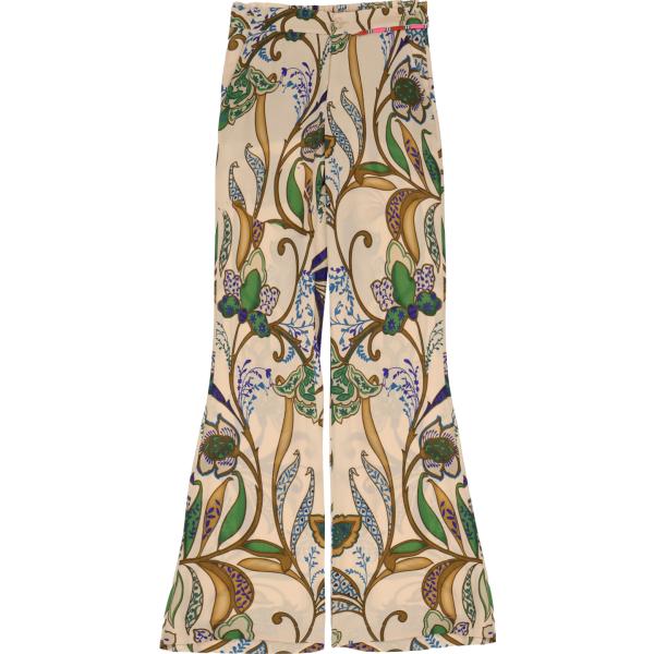 pantaloni a palazzo Please marrone