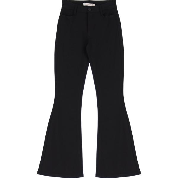 pantaloni Please nero tinta unita
