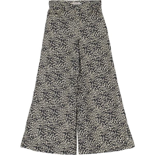 pantaloni a palazzo Please grigio animalier