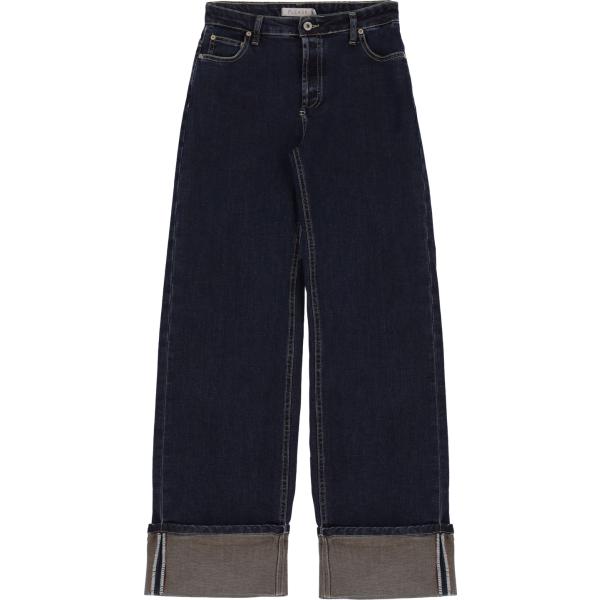 jeans Please blu tinta unita