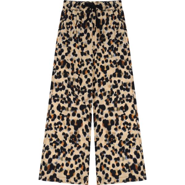 pantaloni Please multicolore animalier