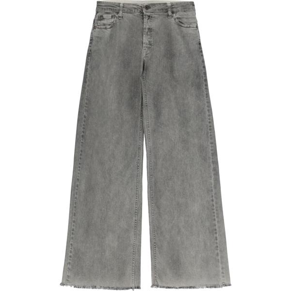 pantaloni Please grigio tinta unita