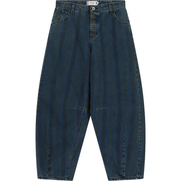jeans Please nero a righe