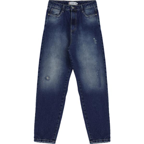 jeans mom Please blu
