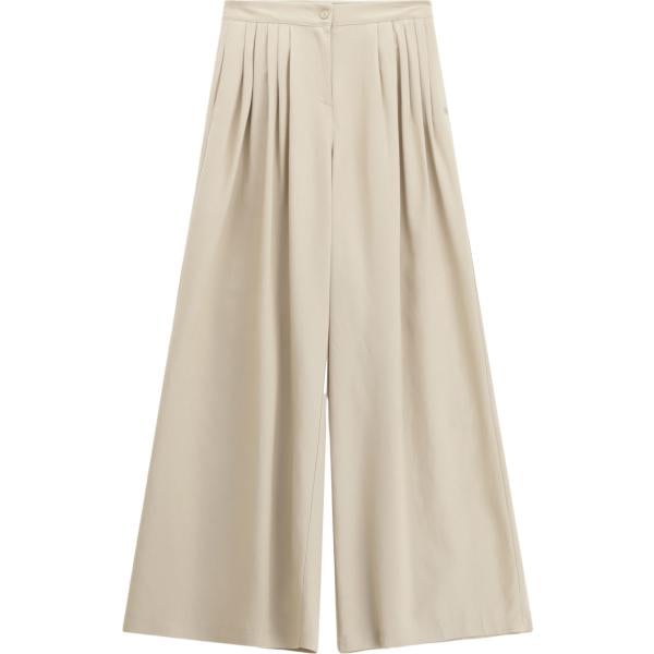 pantaloni a palazzo Please marrone