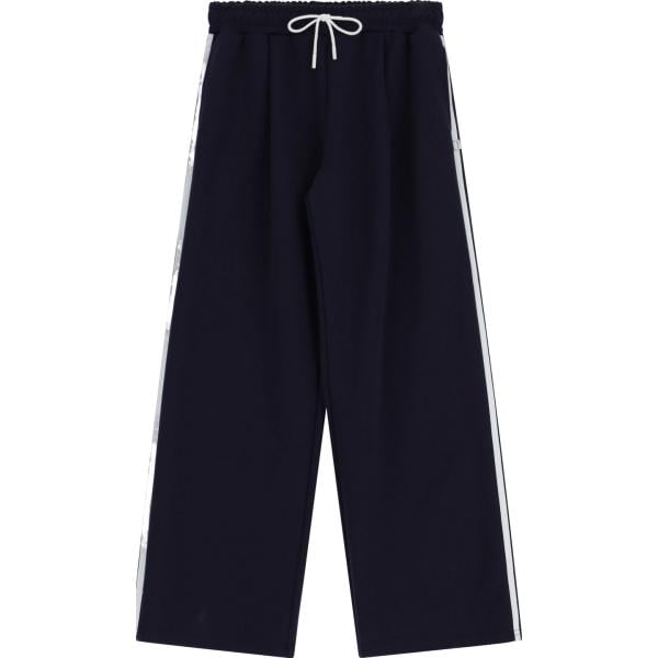 pantaloni sportivi Please blu a righe