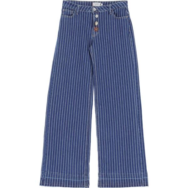jeans Please blu a righe