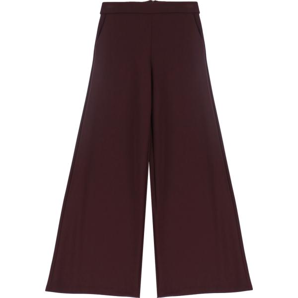 pantaloni a palazzo Please marrone