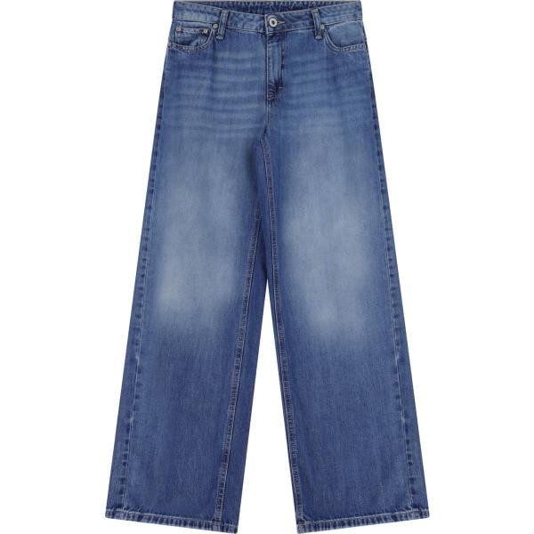 jeans Please blu tinta unita