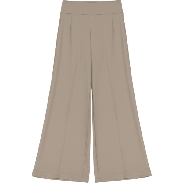 pantaloni a palazzo Please marrone