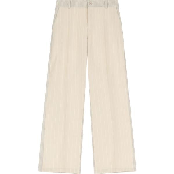 pantaloni Please marrone a righe
