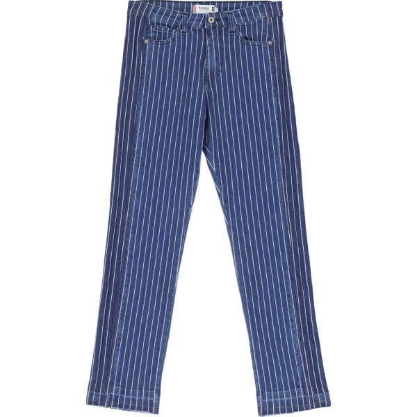 jeans slim fit Please blu a righe