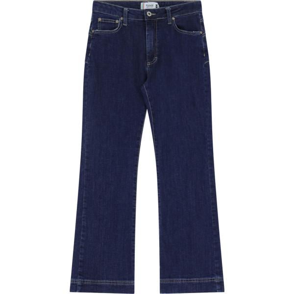 jeans a zampa Please blu