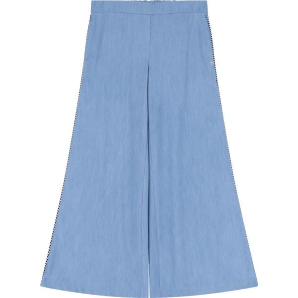 pantaloni a palazzo Please blu