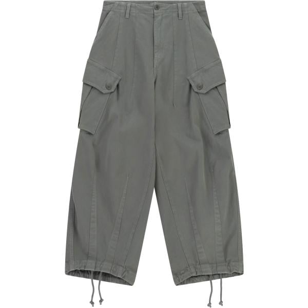 Pantaloni cargo da donna a vita alta con coulisse Please