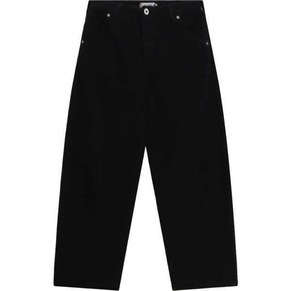 pantaloni Please nero tinta unita