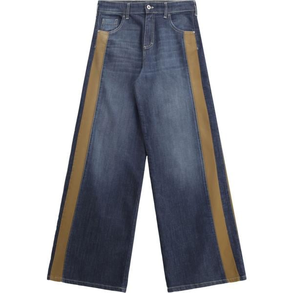 jeans a zampa Please blu