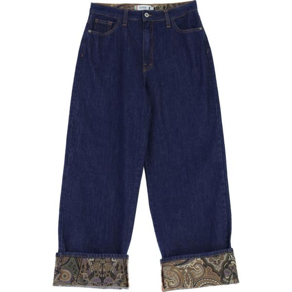 jeans Please blu paisley