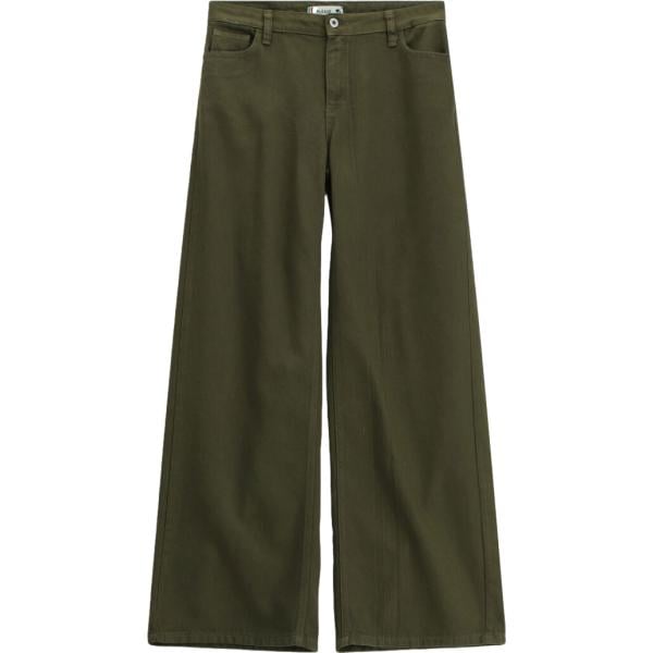 pantaloni a palazzo Please verde