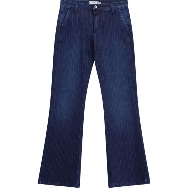 jeans a zampa Please blu a righe